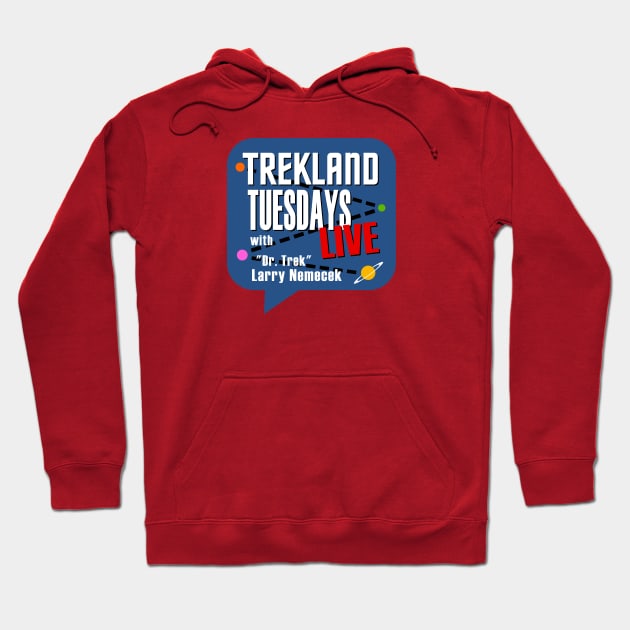 Trekland Tuesdays Live Large Logo Hoodie by Trekland Shop